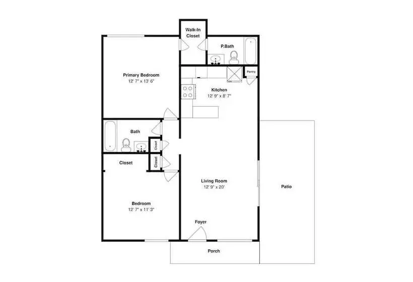 Aqua Villa #105 Beachside 2 Bedroom Condo