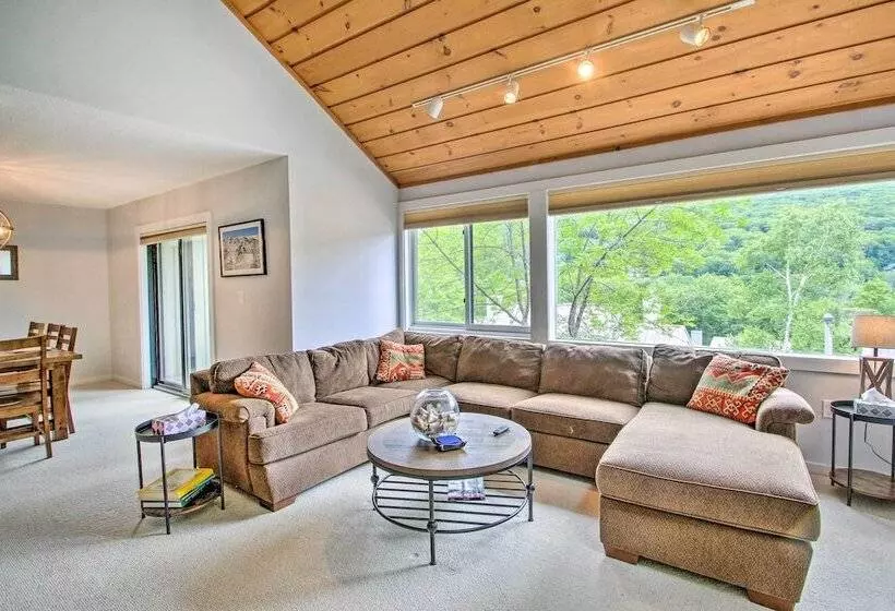 Cozy Lincoln Condo ~ 1 Mi To Loon Mountain!