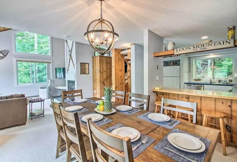 Cozy Lincoln Condo ~ 1 Mi To Loon Mountain!