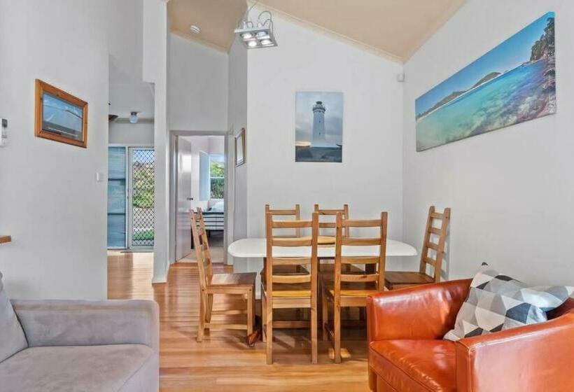 Stones Throw To The Beach In Fingal Bay