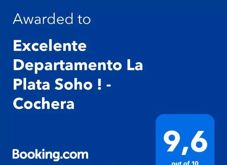 Excelente Departamento La Plata Soho !   Cochera