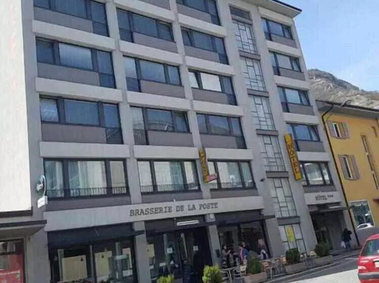 酒店 Hôtel De La Poste Martigny City Center