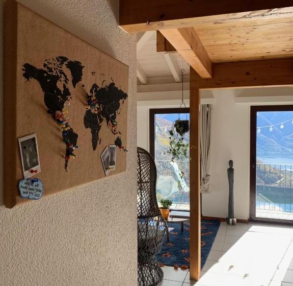 Cà Armonia Luminoso Apt Con Vista Panoramica