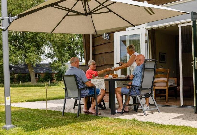 בית מלון כפרי Charmecamping & Appartementen De Regge Vallei