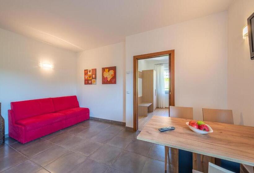 酒店 Sandhof Ferienwohnungen