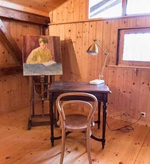 Chalet Familial Authentique Avec Jardin/cheminée