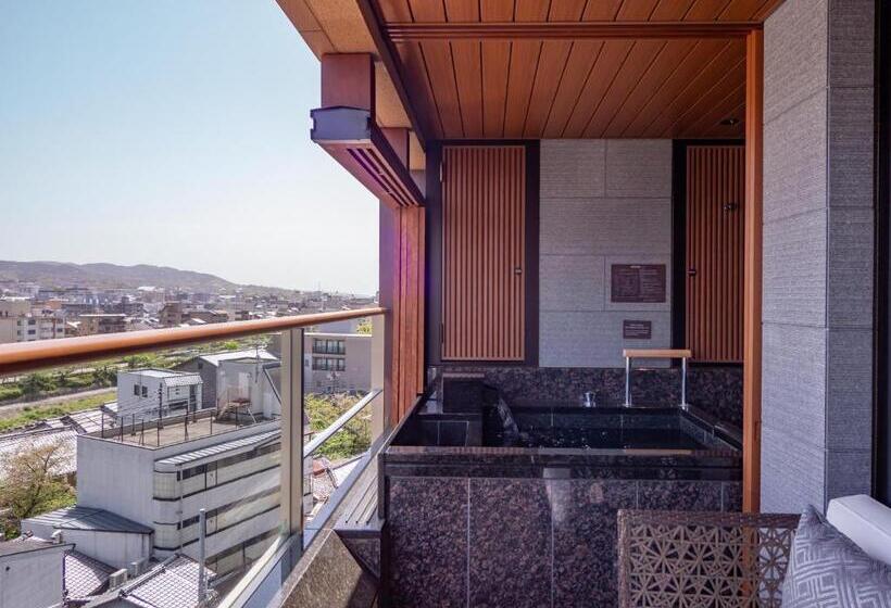 בית מלון כפרי Soraniwa Terrace Kyoto Bettei