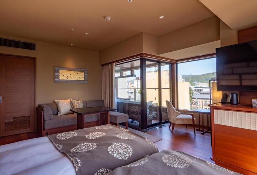 בית מלון כפרי Soraniwa Terrace Kyoto Bettei