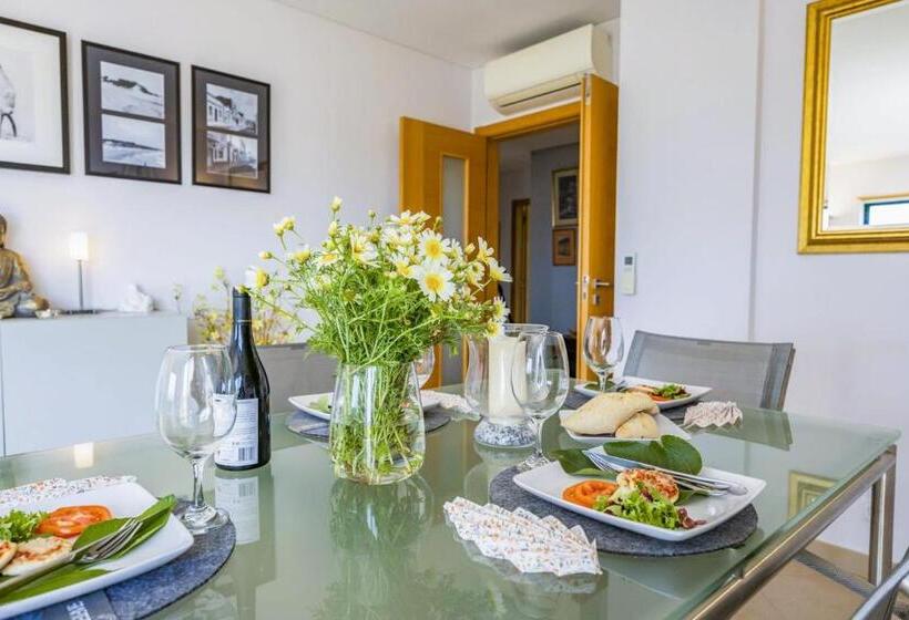 Penthouse Apartment With Large Terrace, Pool & Garden