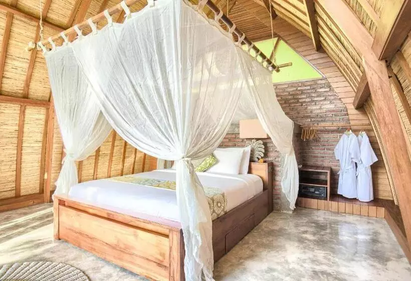 Romantic Barn With Mt. Agung Views