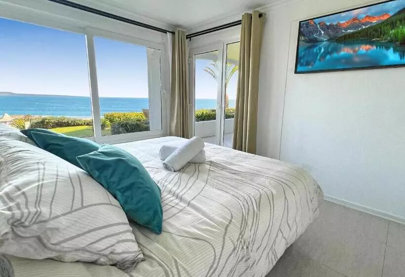 Puerto Velero Primera Línea Primer Piso Con Jardín, Piscina Y Playa! 2pax