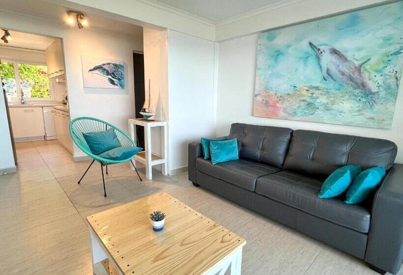 Puerto Velero Primera Línea Primer Piso Con Jardín, Piscina Y Playa! 2pax