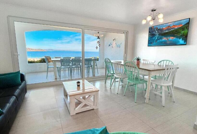 Puerto Velero Primera Línea Primer Piso Con Jardín, Piscina Y Playa! 2pax