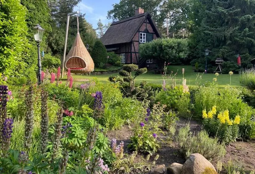 Ferienhaus Unter Reet Im Heidedorf Sankt Dionys Bei Lüneburg