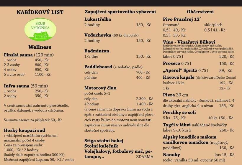 Apartmány Srub Výtoňka Lipno