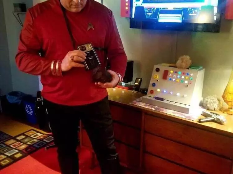 Hotelli The Star Trek   Uss Enterprise Room At The Itty Bitty Inn