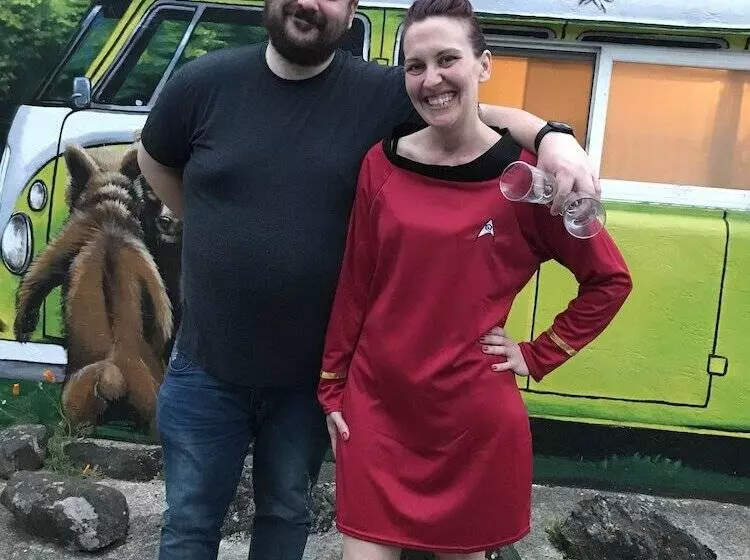 Hotelli The Star Trek   Uss Enterprise Room At The Itty Bitty Inn