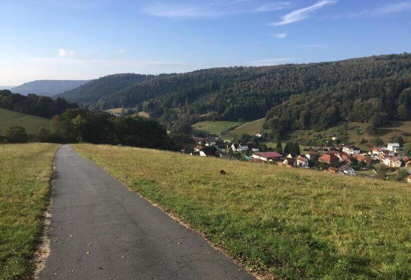Ferienwohnung Burg Freienstein Blick 4 Sauna