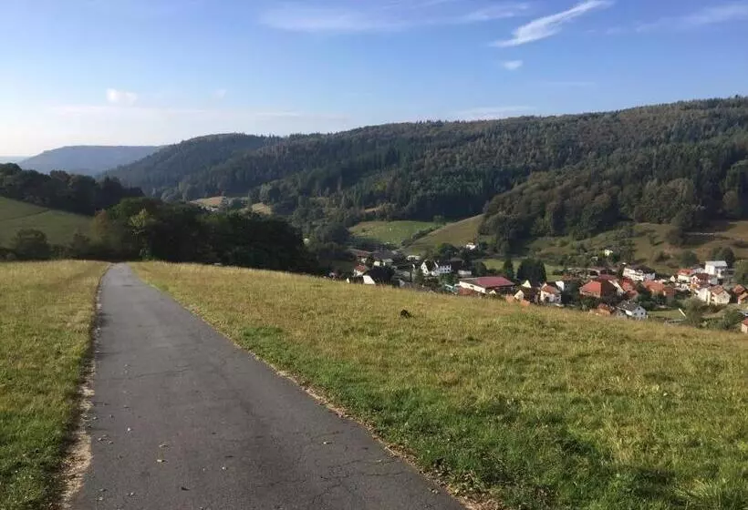 Ferienwohnung Burg Freienstein Blick 4 Sauna