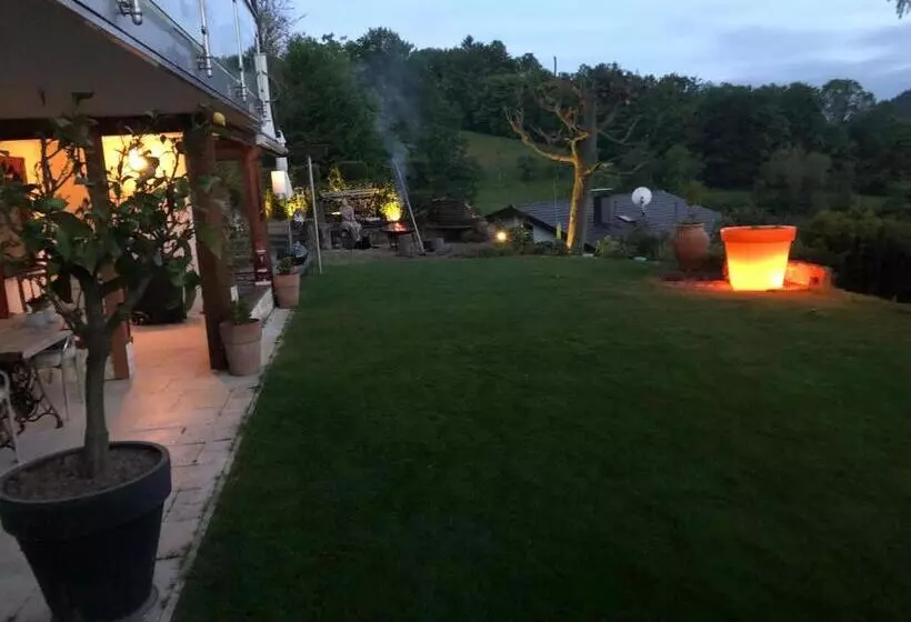 Ferienwohnung Burg Freienstein Blick 4 Sauna