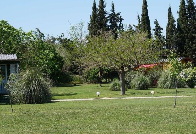 צימר Mas Maurane Roulotte Avec Spa Privé Aux Portes D Arles