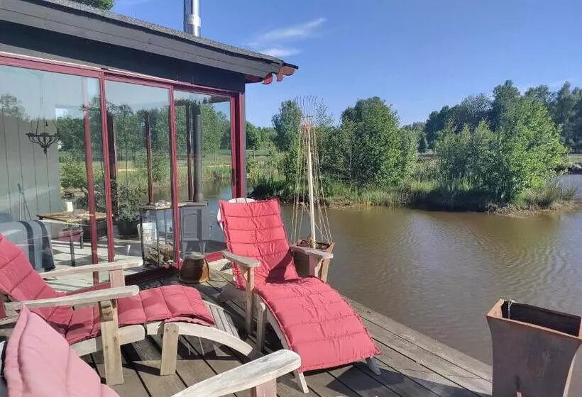 Damwildfarm In Rollerbü Südschweden