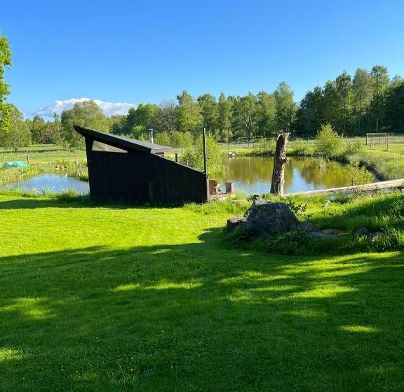 Damwildfarm In Rollerbü Südschweden