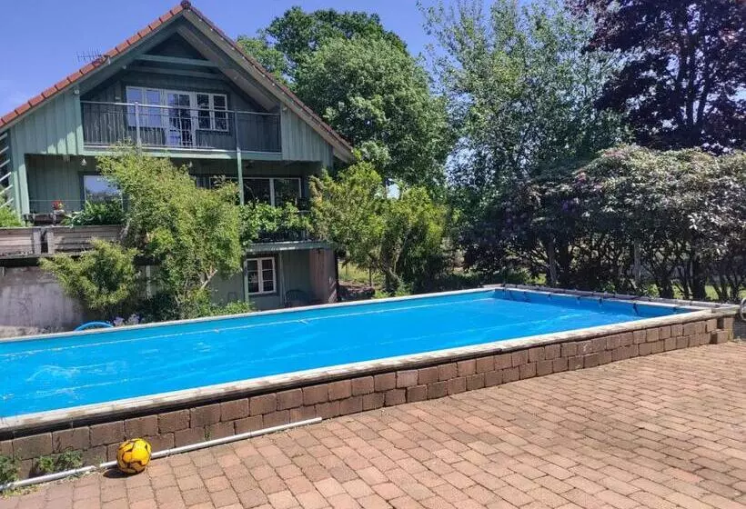 Damwildfarm In Rollerbü Südschweden