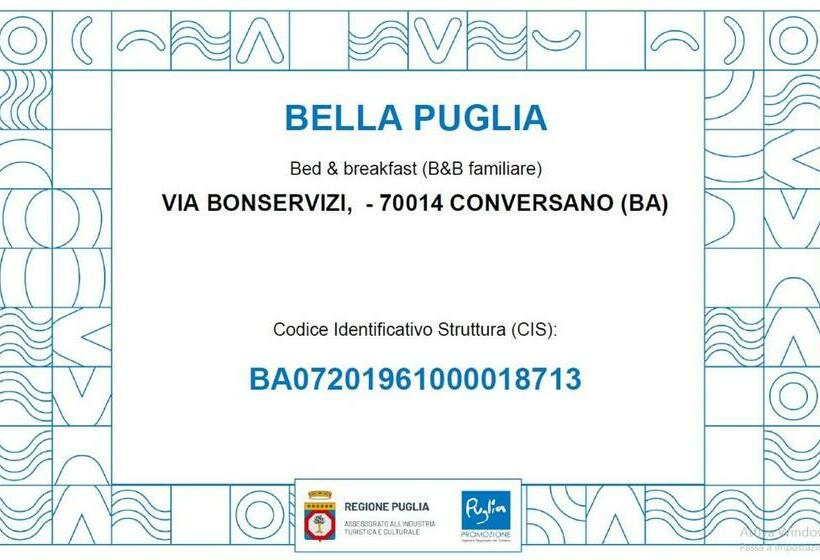 住宿加早餐  Bella Puglia