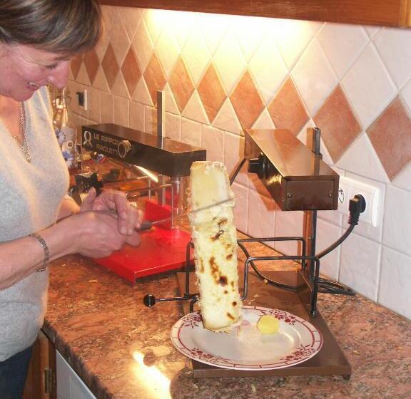 مبيت وإفطار La Ferme Du Mont Blanc