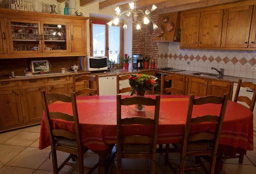 مبيت وإفطار La Ferme Du Mont Blanc