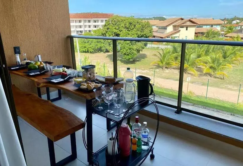 Luxuoso Apt Eco Resort  Beira Mar Praia Carneiros