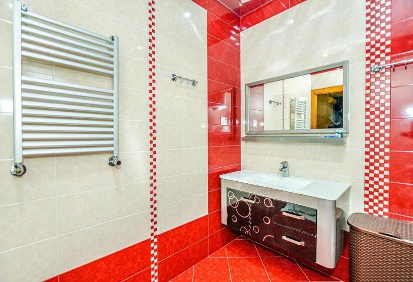 Building Ferrari İn Front Port Baku