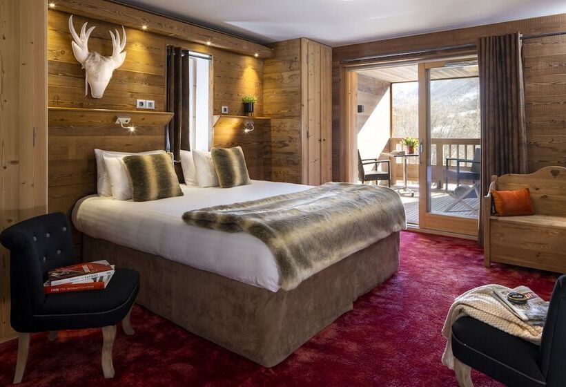 هتل Hôtel Ski Lodge Village Montana