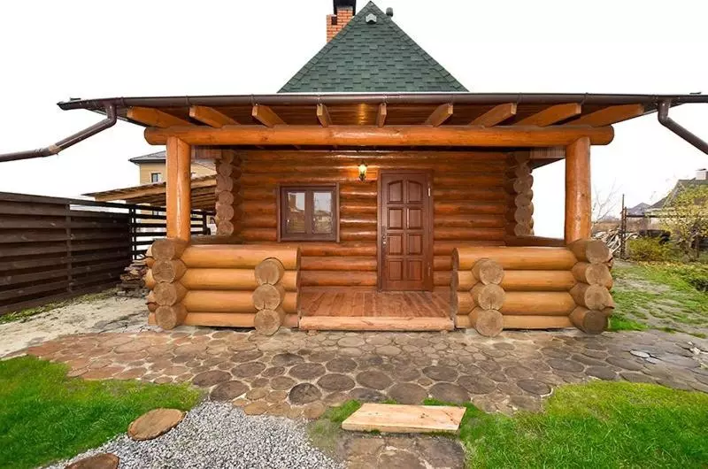 Majatalo дом с сауной и басейном на теремках