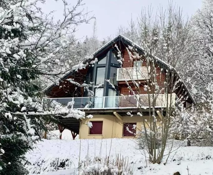 Chalet Chaleureux A Basse Sur Le Rupt Vue Montagne Superbe
