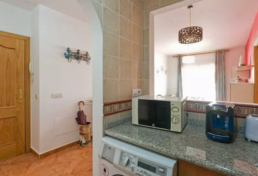 Relaxing Beach Apartment In Fuengirola Ac&wifi