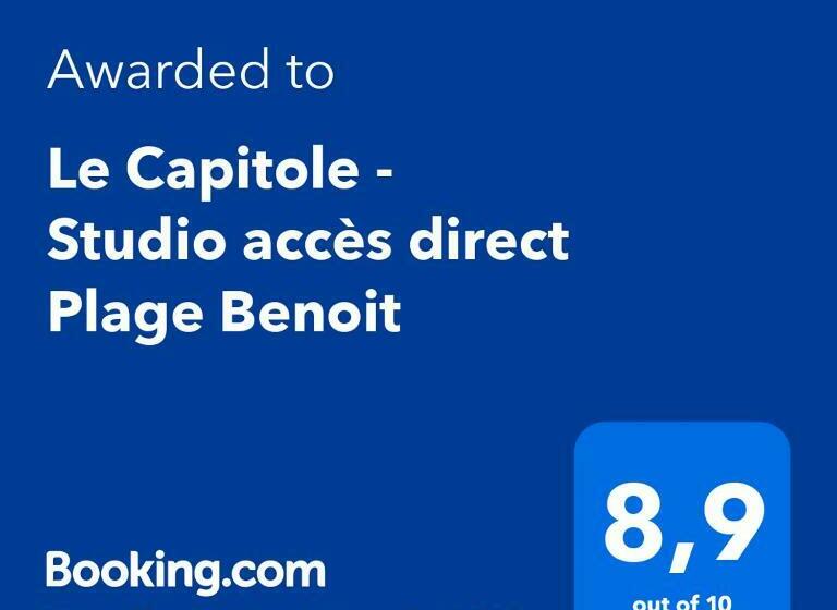 Le Capitole   Studio Plage Benoit Dans Résidence Face Mer