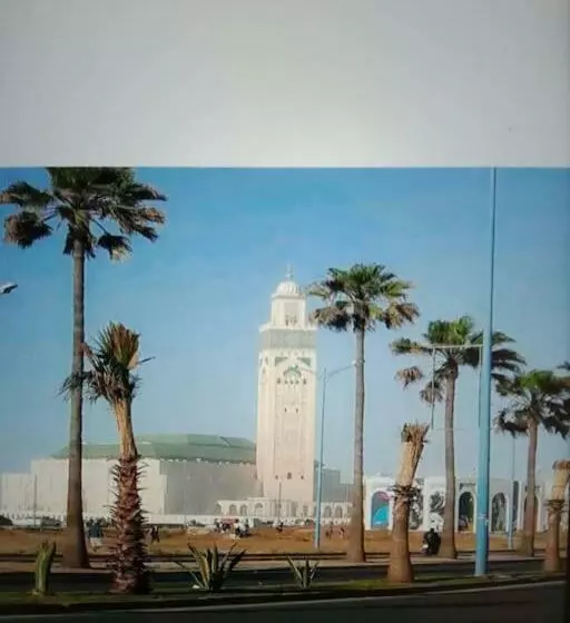 Grand Appartement à 5 Min De La Mer Et De La Mosqué Hassan Ii De Casablanca