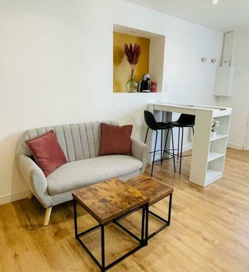 Le Belloc Suberbe Appartement T1 Bis Au Calme Terrasse Vue Jardin