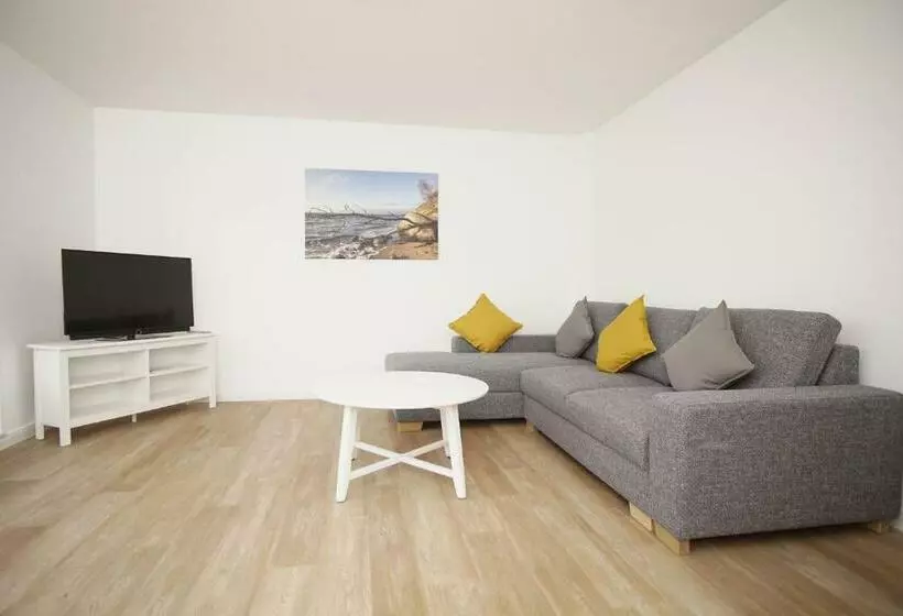 Ferienwohnung Mit Terrasse In Ruhiger Lage   Haus Südperd Fewo Dünenrose