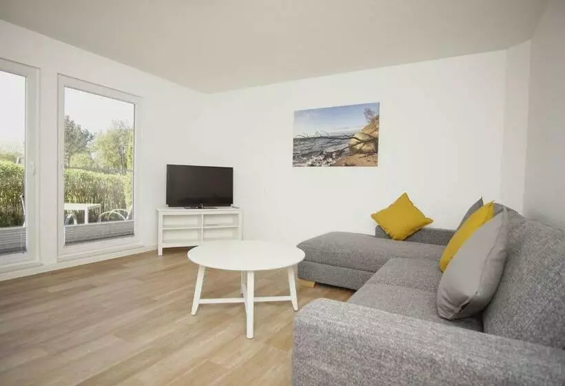 Ferienwohnung Mit Terrasse In Ruhiger Lage   Haus Südperd Fewo Dünenrose