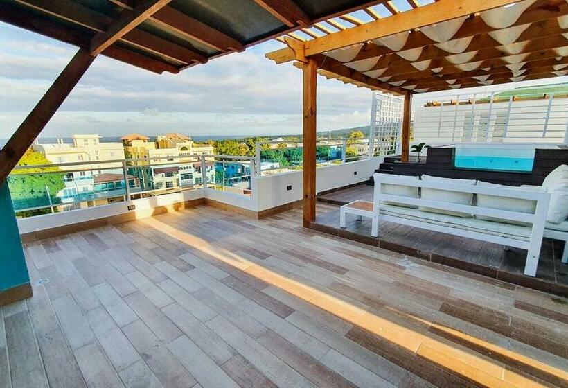 Apart. Bbq, Jacuzzi Y Vista Al Mar, 4hb/ac