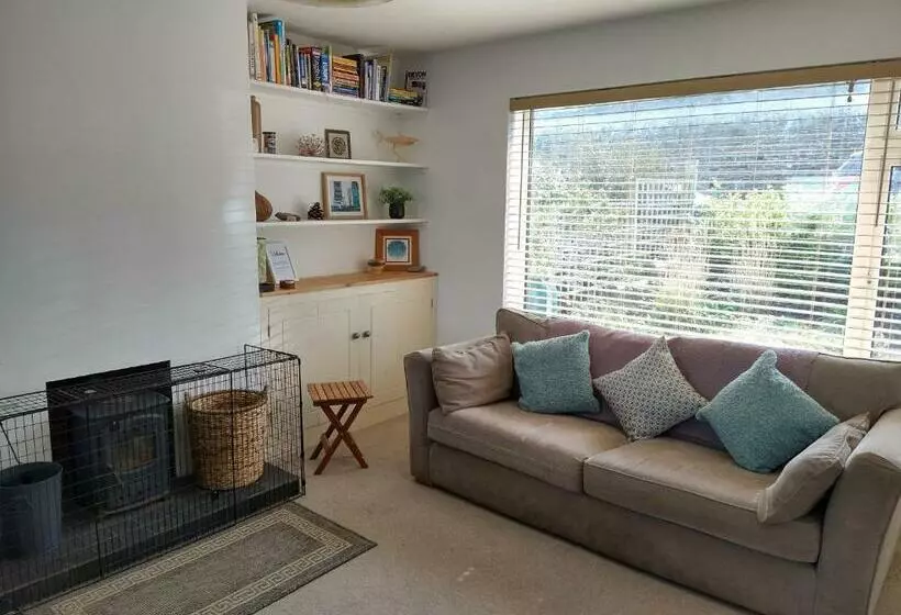 Toppers Bright Seaview Family Or Couple Home Devon Westward Ho!