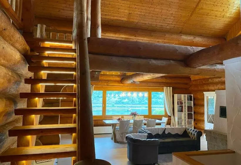 Traumhaftes Blockhaus Am Rhein