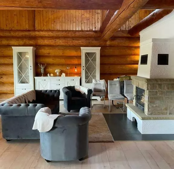 Traumhaftes Blockhaus Am Rhein