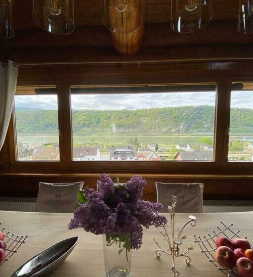 Traumhaftes Blockhaus Am Rhein