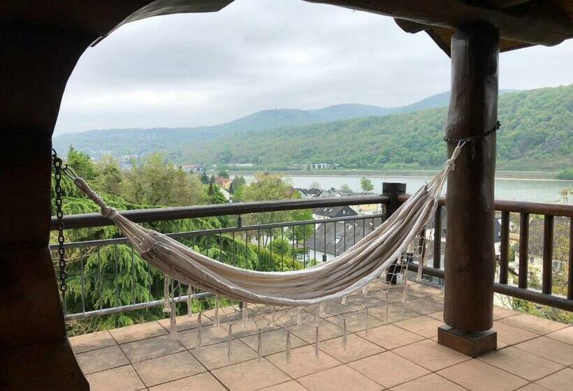 Traumhaftes Blockhaus Am Rhein