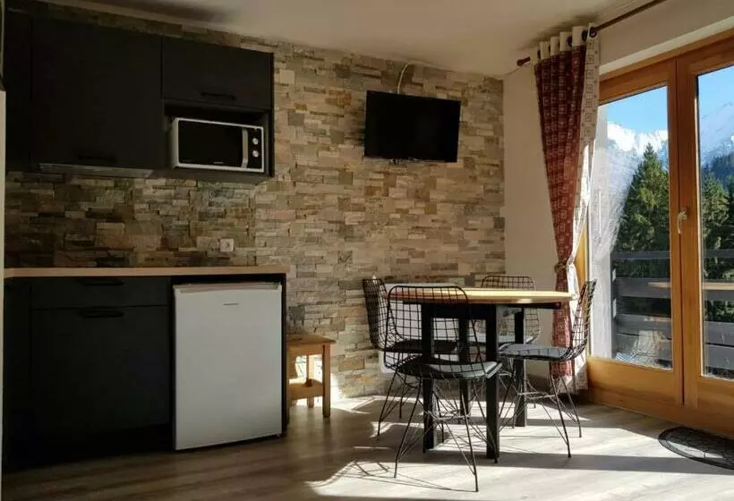 Appartement Saint Gervais Les Bains Piscine Et Vue Imprenable Mont Blanc