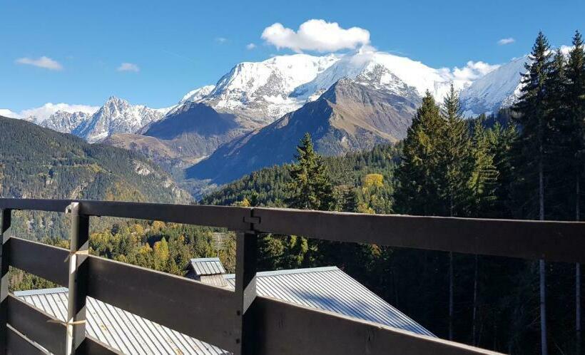 Appartement Saint Gervais Les Bains Piscine Et Vue Imprenable Mont Blanc